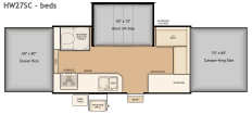 Bed Layout for this model