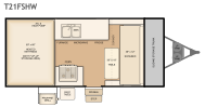 T21QBHW bed layout