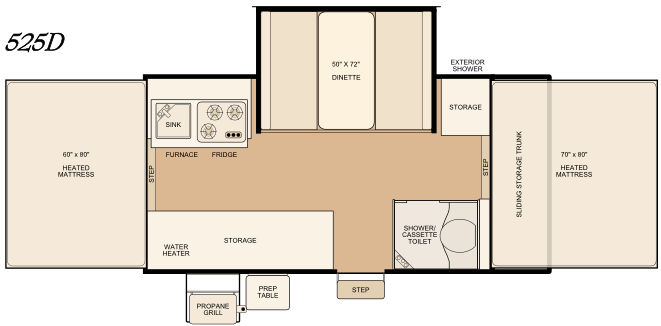 525D floorplan