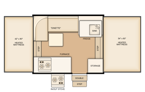 Flagstaff 176SE floorplan