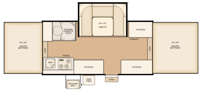 Flagstaff 246D floorplan