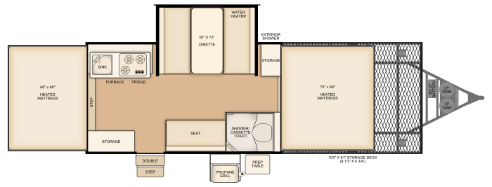 Flagstaff 28TSCSE floorplan