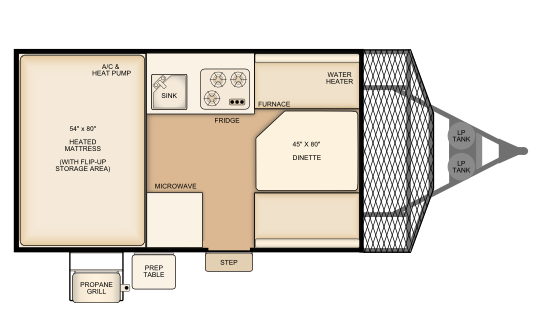 Flagstaff T12BHSE floorplan