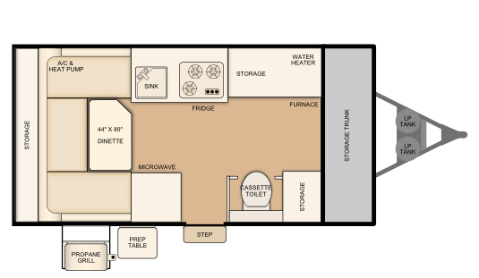 T12TST Floorplan