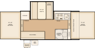 228SE with shower layout