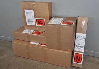 boxes ready for shipping