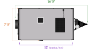 Rental 228LT dimensions