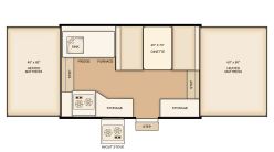 Rental 206LT Floorplan