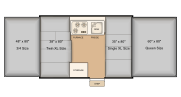 Bed Layout for this model