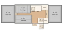 Bed Layout for this model