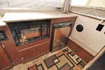 Early Model 2017 Flagstaff HW29SC microwave and fridge