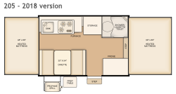 New (for 2018) 205 layout