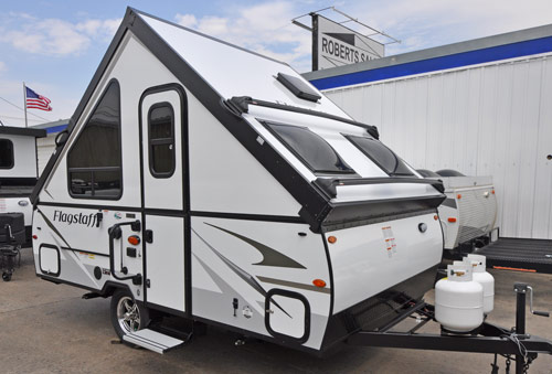 2019 Flagstaff Classic T-series a-frame exterior