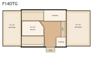 2024 Flagstaff F14OTG layout