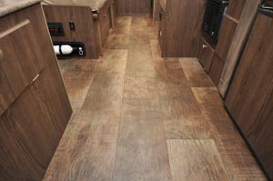 Flagstaff Sports Enthusiast wood-look flooring